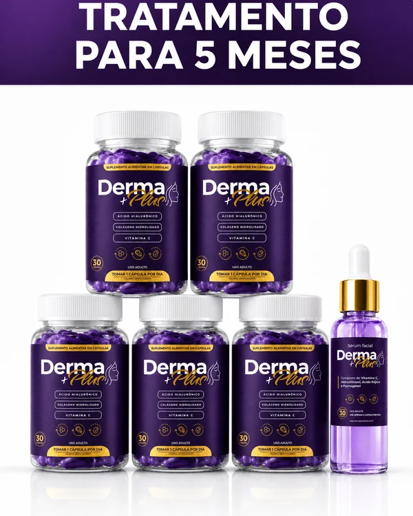 Kit Derma+ Plus tratamento para 5 meses